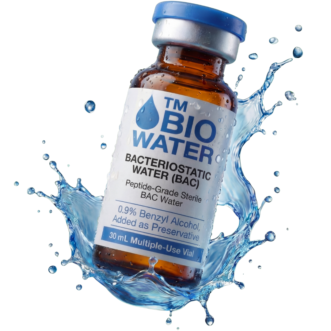 TM BioWater - Bacteriostatic Water, 30ml amber glass vial TM BioWater - Bacteriostatic Water, 30ml amber glass vial