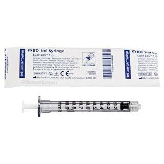 BD 309659 Sterile Syringes Without Needle