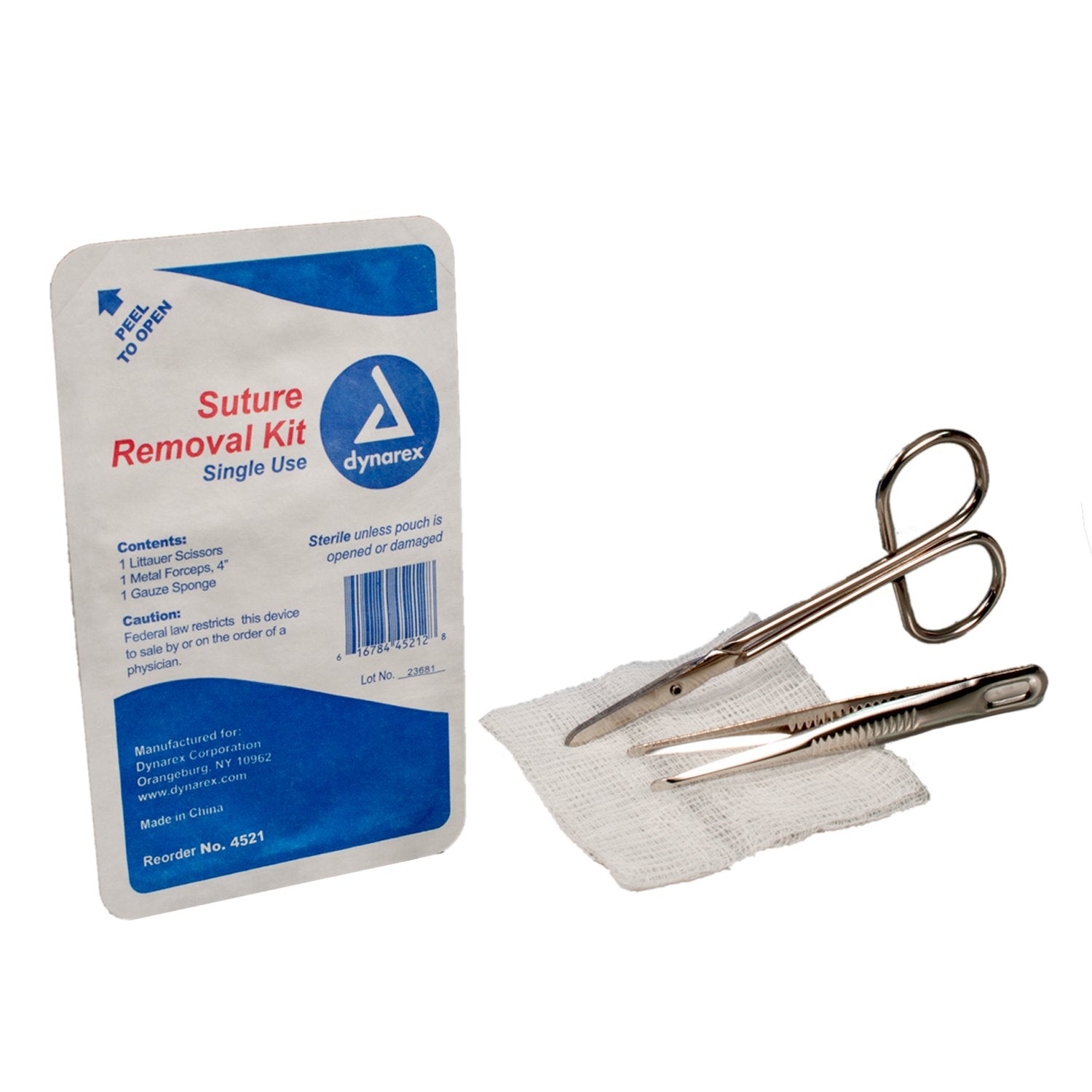 Disposable Sterile Suture Removal Kit