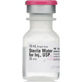 Sterile Water for Injection, 10ml bottle - Farris Laboratories, Inc.
